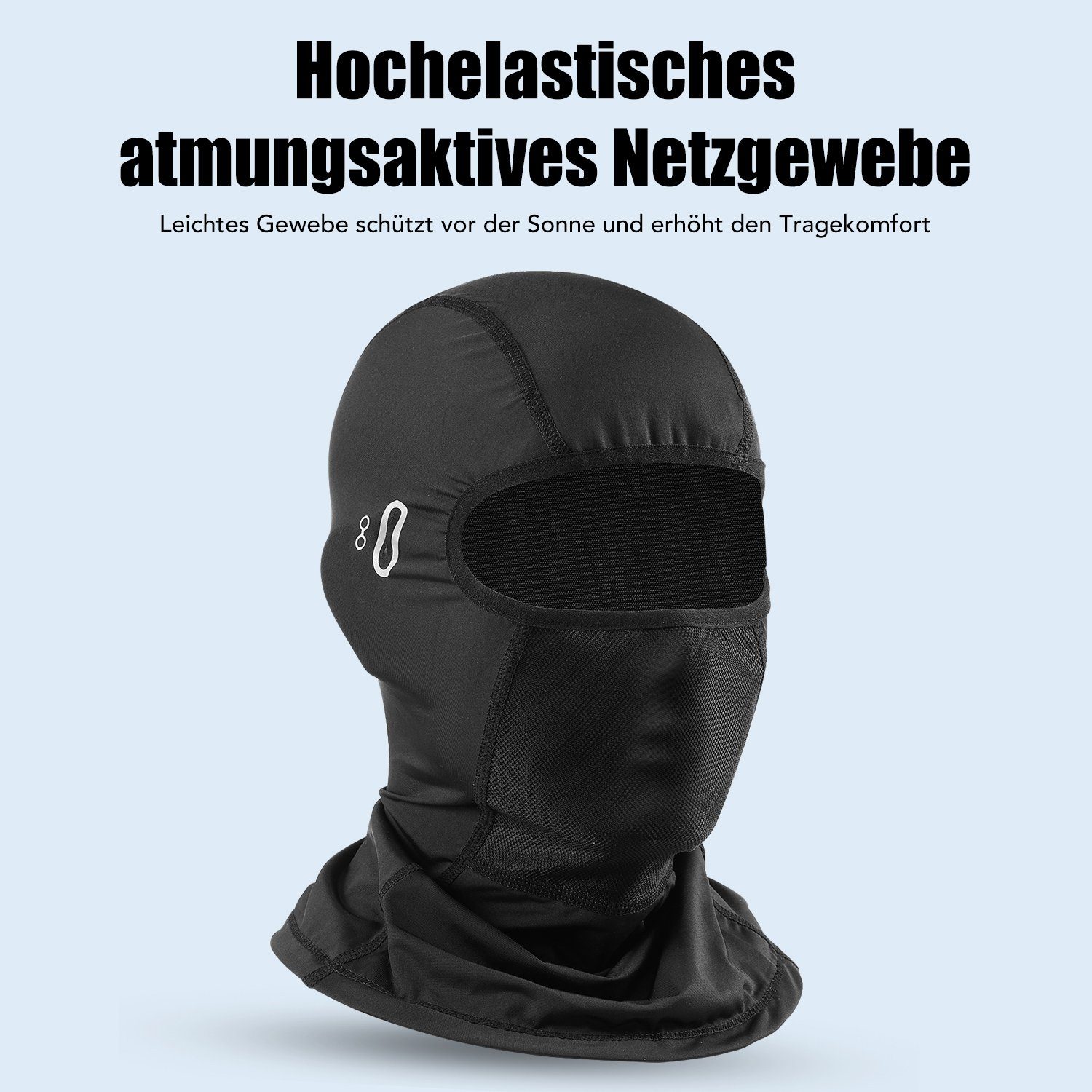 LETGOSPT Sturmhaube Sturmhaube Atmungsaktiv Gesichtshaube sturmmaske Winter Skimaske fahrradmütze Balaclava Motorrad für Herren und Damen Einheitsgröße
