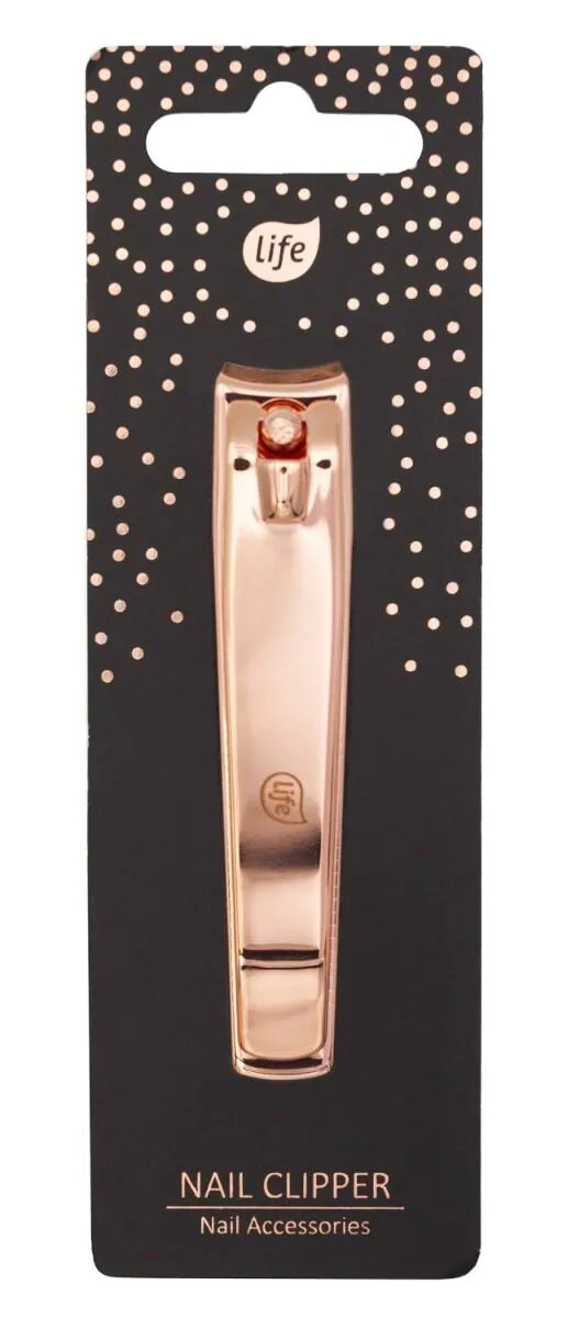 Ψαλίδι νυχιών Life Rose Gold