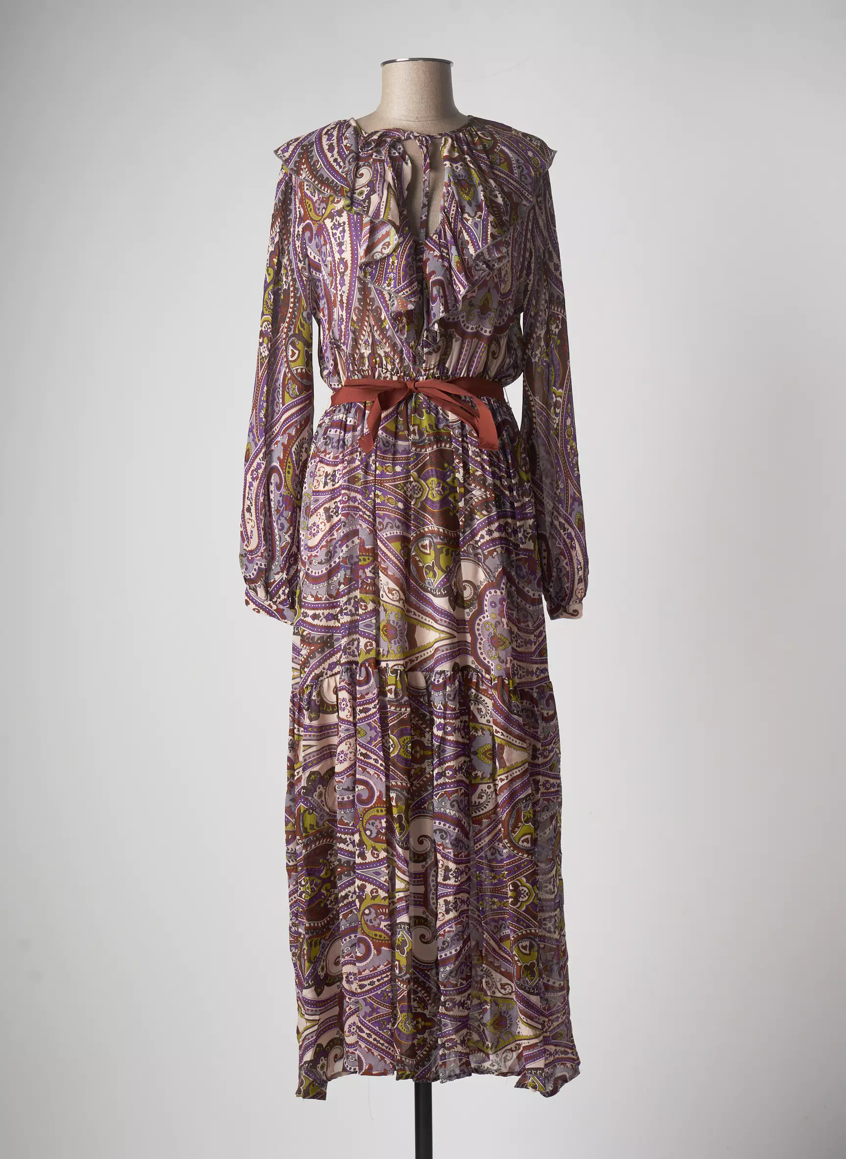Dixie Robes Longues Femme couleur violet
