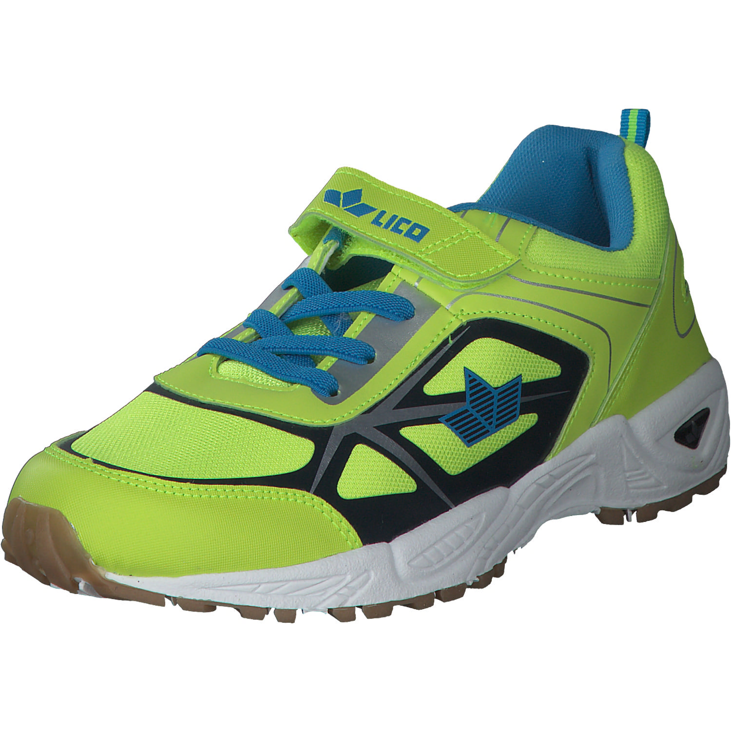 Geka Salford VS, Sneakers Low, Kinder, lemon/marine/petrol