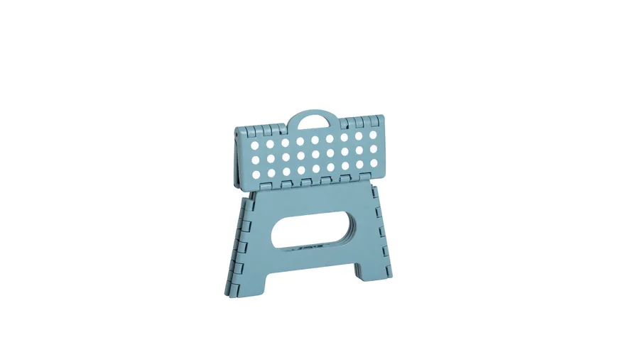 zeller Klapphocker grau