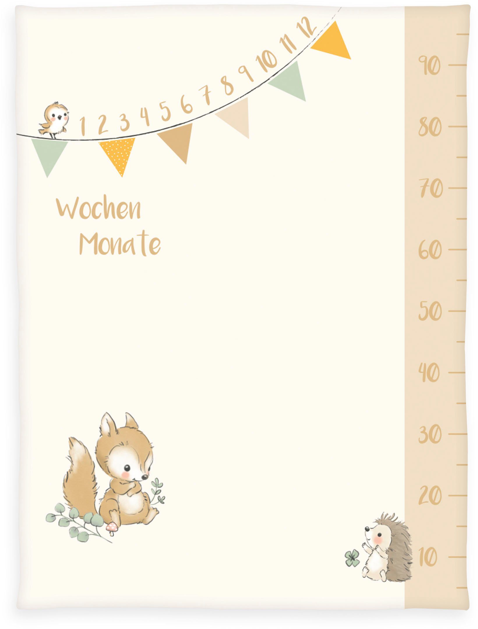 Babydecke, Baby Best, mit liebevollem Motiv