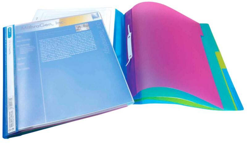 Rapesco Schnellhefter DIN A4  Transparent 5 Stück