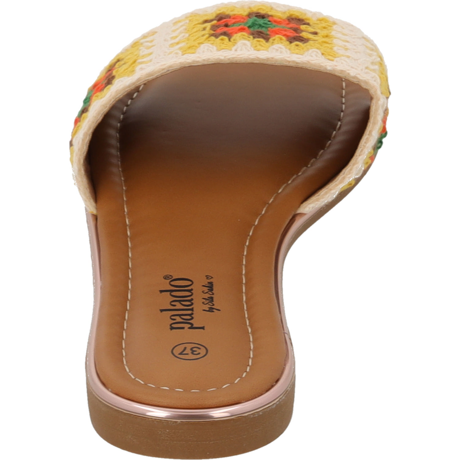 Palado Xami by Sila Sahin, Pantoletten, Damen, Gelb