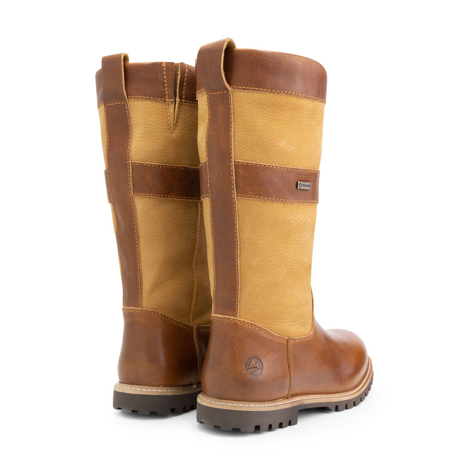 Travelin' Danmark cognac Damen Outdoorstiefel