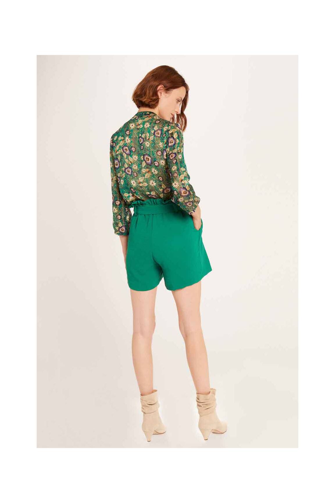 Morgan Shorts 1 Femme couleur vert