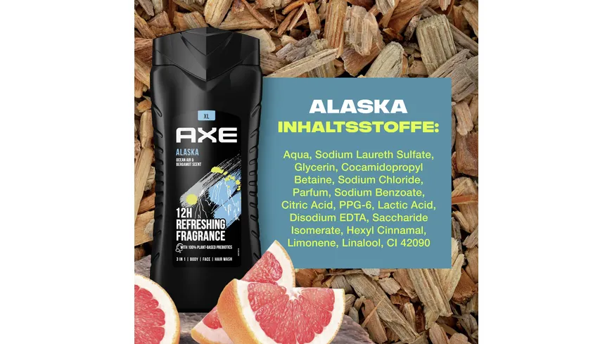 Axe Alaska All Day Fresh 3in1 Duschgel 400 ml