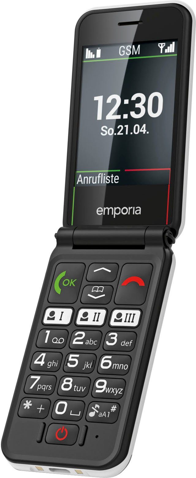 Emporia emporiaSIMPLICITYglam Klapphandy (7,11 cm/2,8 Zoll, 0,06 GB Speicherplatz)