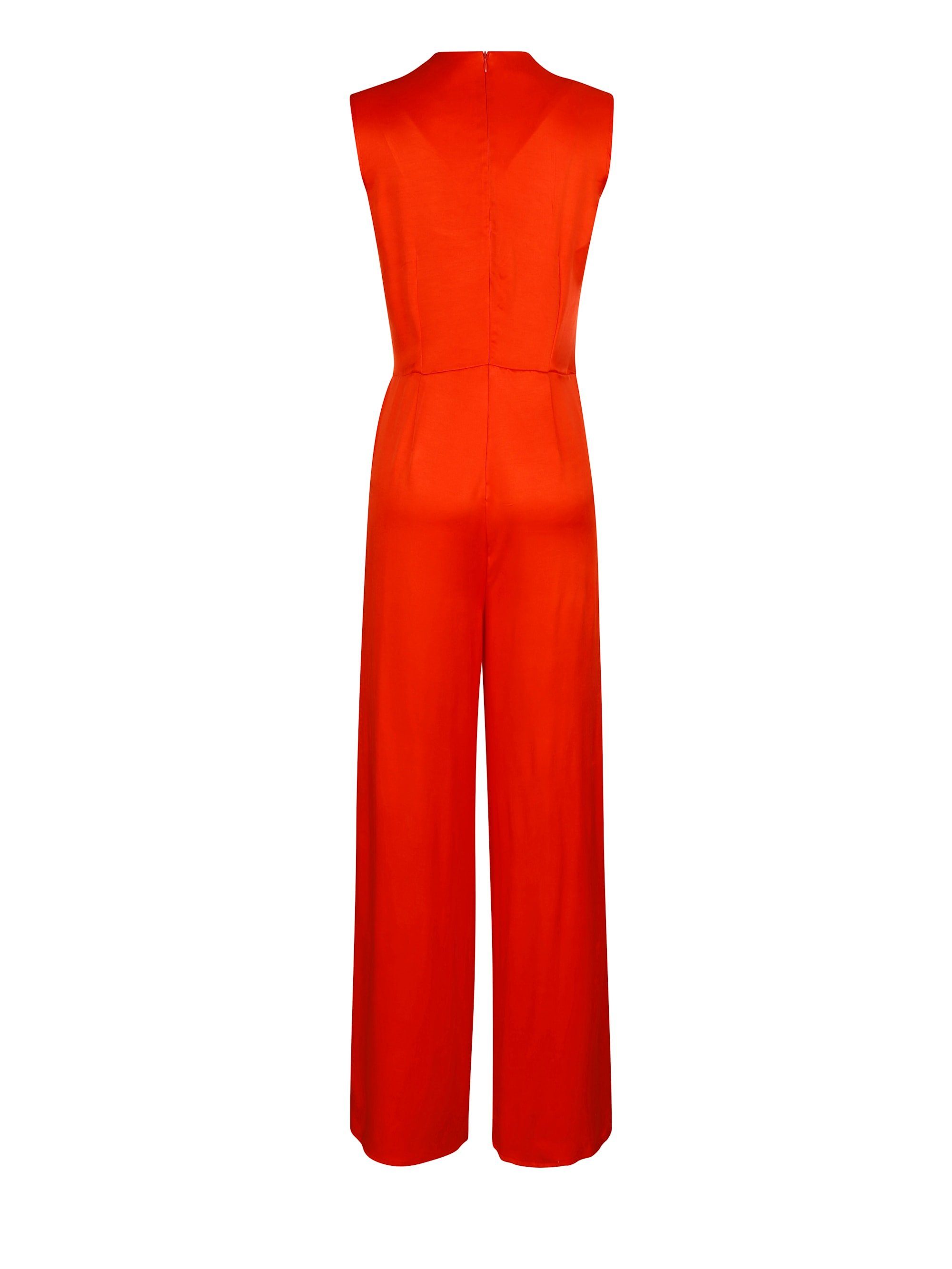 Alba Moda Overall Overall mit Volant am Ausschnitt