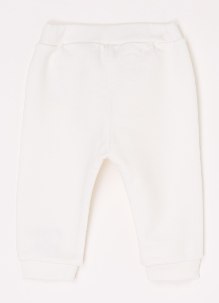 Fendi Tapered fit sweatpants with logo embroidery