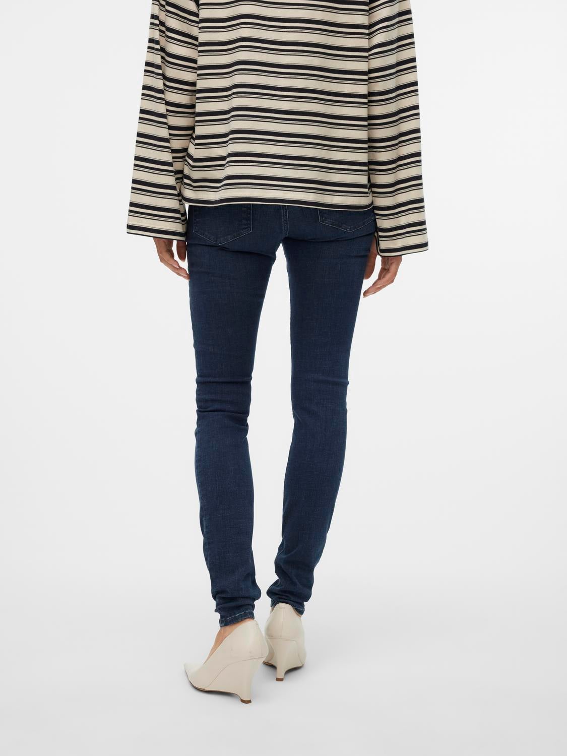 VMLUX Mid Rise Slim Fit Jeans