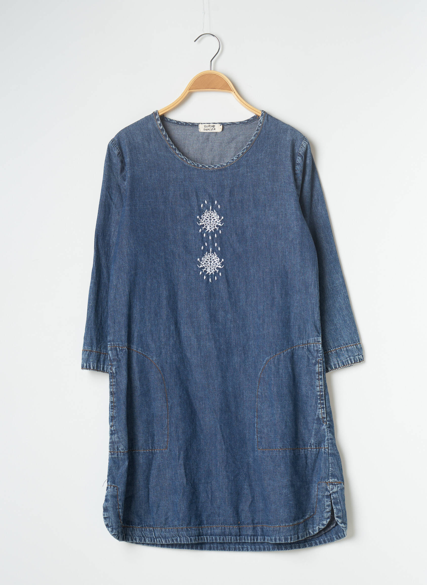 Molly Bracken Tuniquemanchelongue Femme couleur bleu
