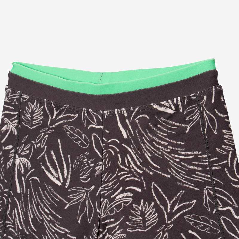 Boxer garçon végétal graphique gris Catimini