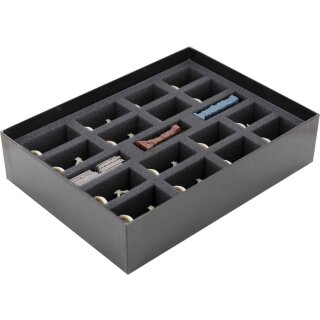 3-teiliges Feldherr Schaumstoff-Set + Kartenhalter für HeroQuest (2021): Die Rückkehr des Hexen-Lords