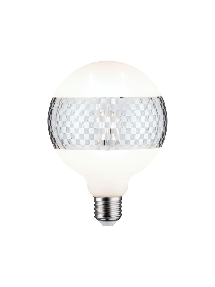paulmann LED G125 Ringspiegel Silber glanz kariert E27 F günstig kaufen onesize