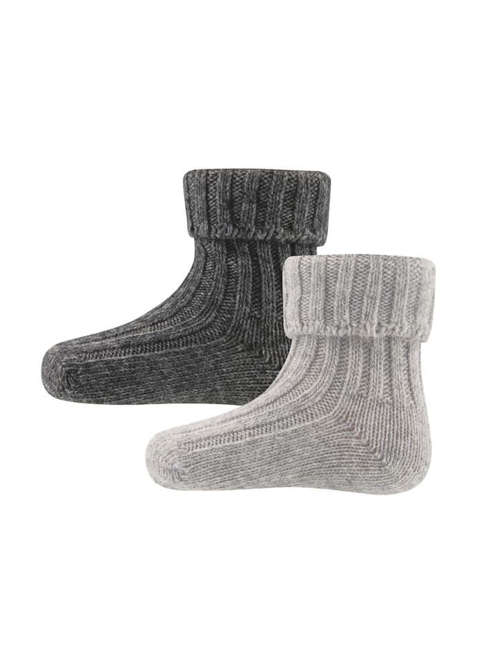 ewers 2er-Set Thermosocken 2er-Set Wolle in grau günstig kaufen