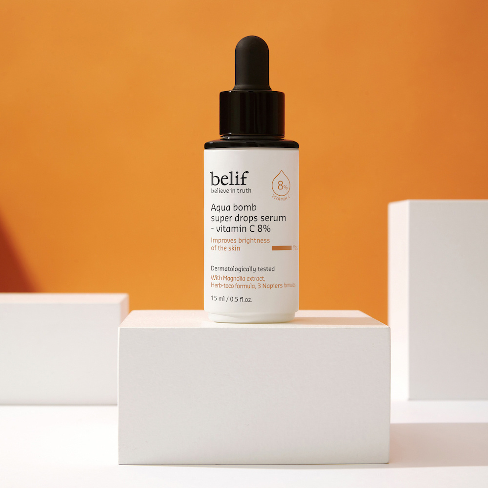 belif AQUA BOMB SUPER DROPS SERUM - VITAMIN C8% SÉRUM VISAGE