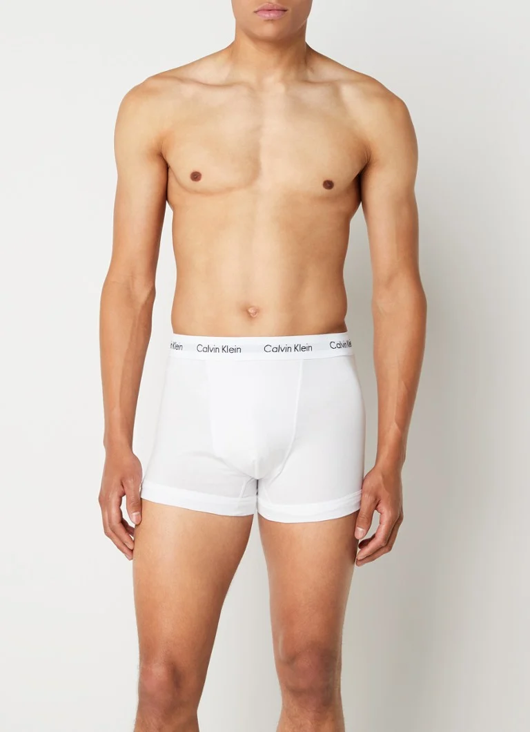 Calvin Klein Boxer Shorts with logo waistband in a 3-pack