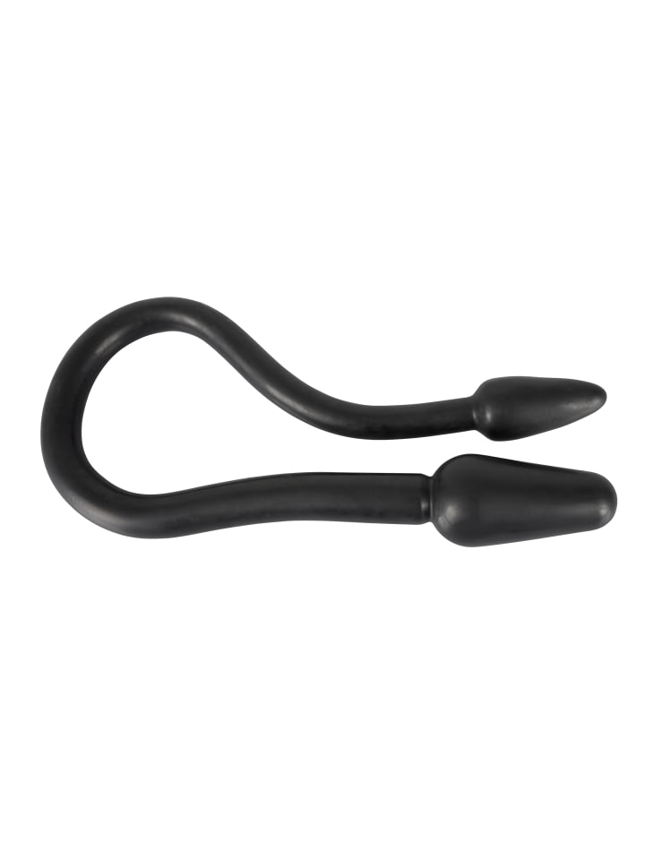 Rebel Doppeldildo Double Plug in schwarz günstig kaufen 76 cm