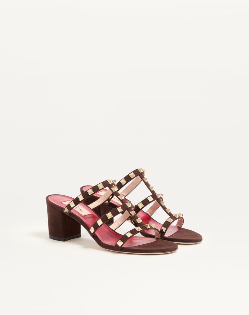 60 mm ruskinds-Rockstud-slidesandal