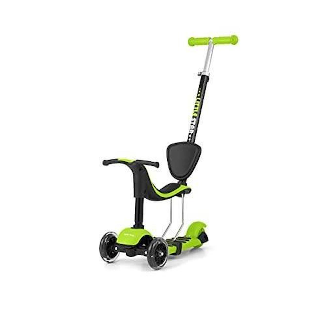 Milly Mally Little Star Trottinette Pousse-Pied 3 en 1 VERT vert