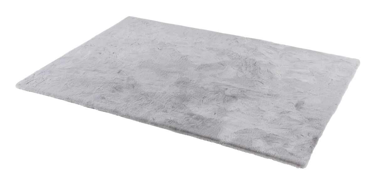 Schöner Wohnen Fellteppich Tender In Schaffelloptik Silber 80 x 150 cm