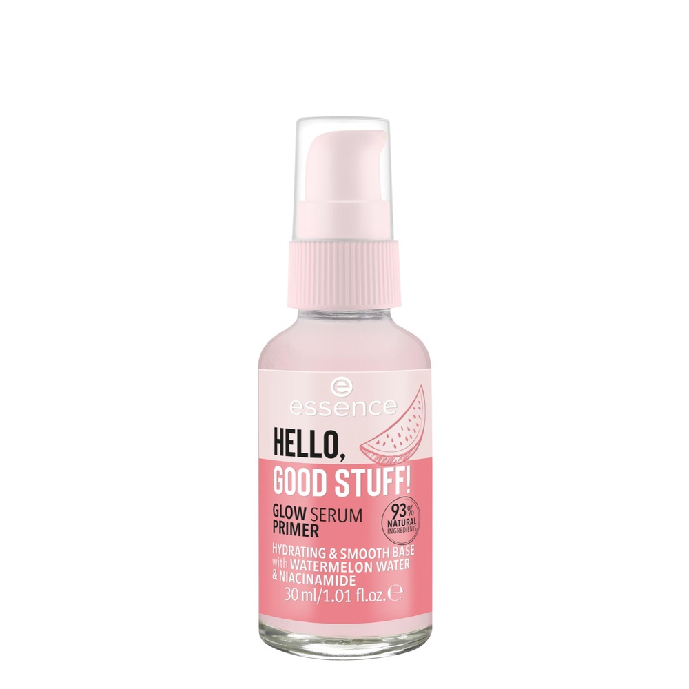essence HELLO, GOOD STUFF! GLOW SERUM PRIMER sérum éclat Sérum Visage