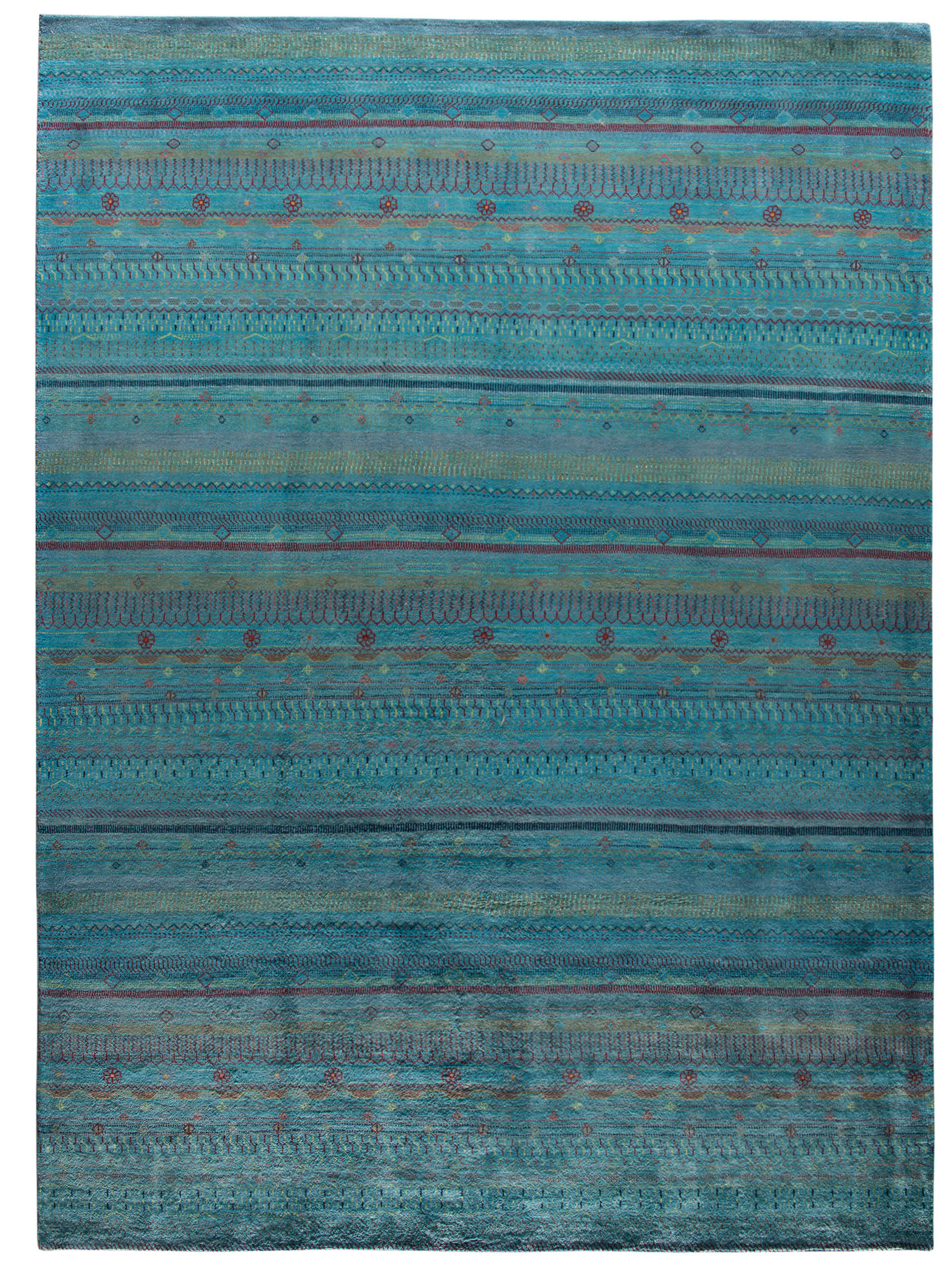 Contemporary Gabbeh ca. 250 x 345 cm, Unikat / Einzelstück