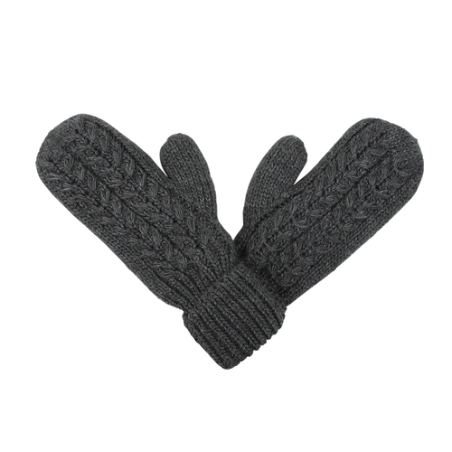 Grey Moscow Mule Mittens