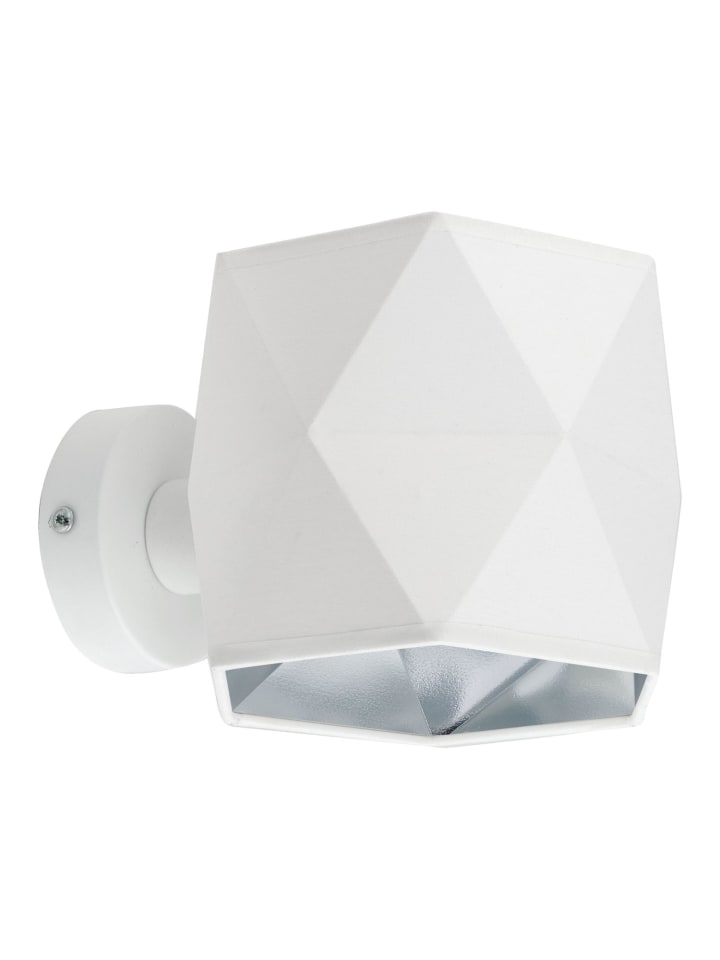 Licht-Erlebnisse Wandlampe in Weiß Silber günstig kaufen onesize