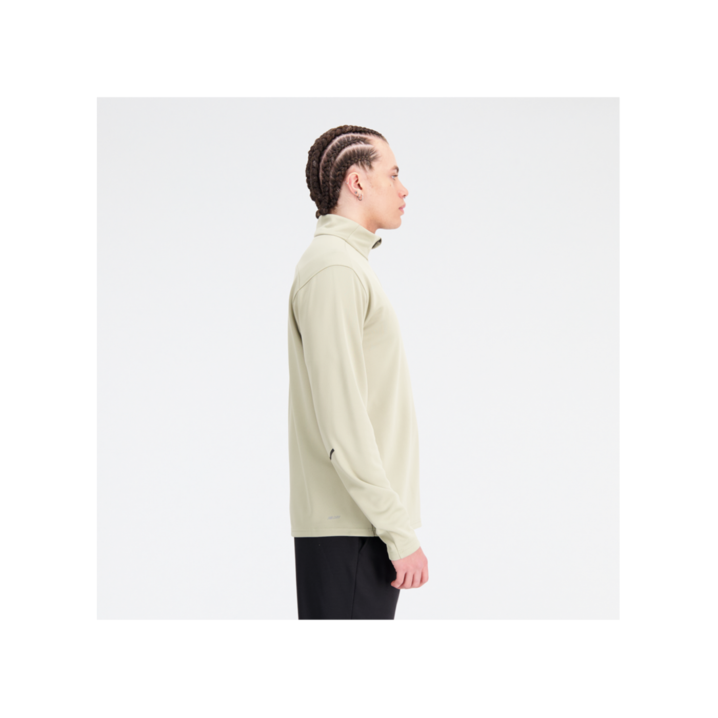 New Balance Tenacity HalfZip Sweatshirt Beige F361