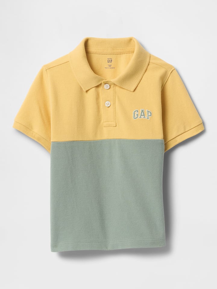 GAP Poloshirt in Grün/ Gelb günstig kaufen