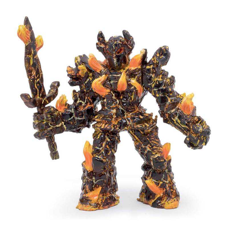 Figurine Golem de feu Papo