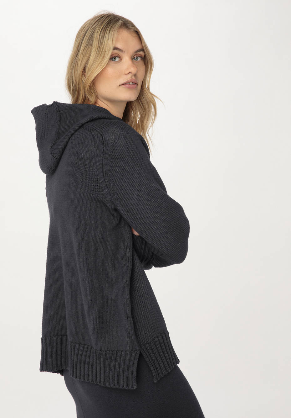 WUNDERKIND X HESSNATUR Hoodie aus reiner Bio-Merinowolle
