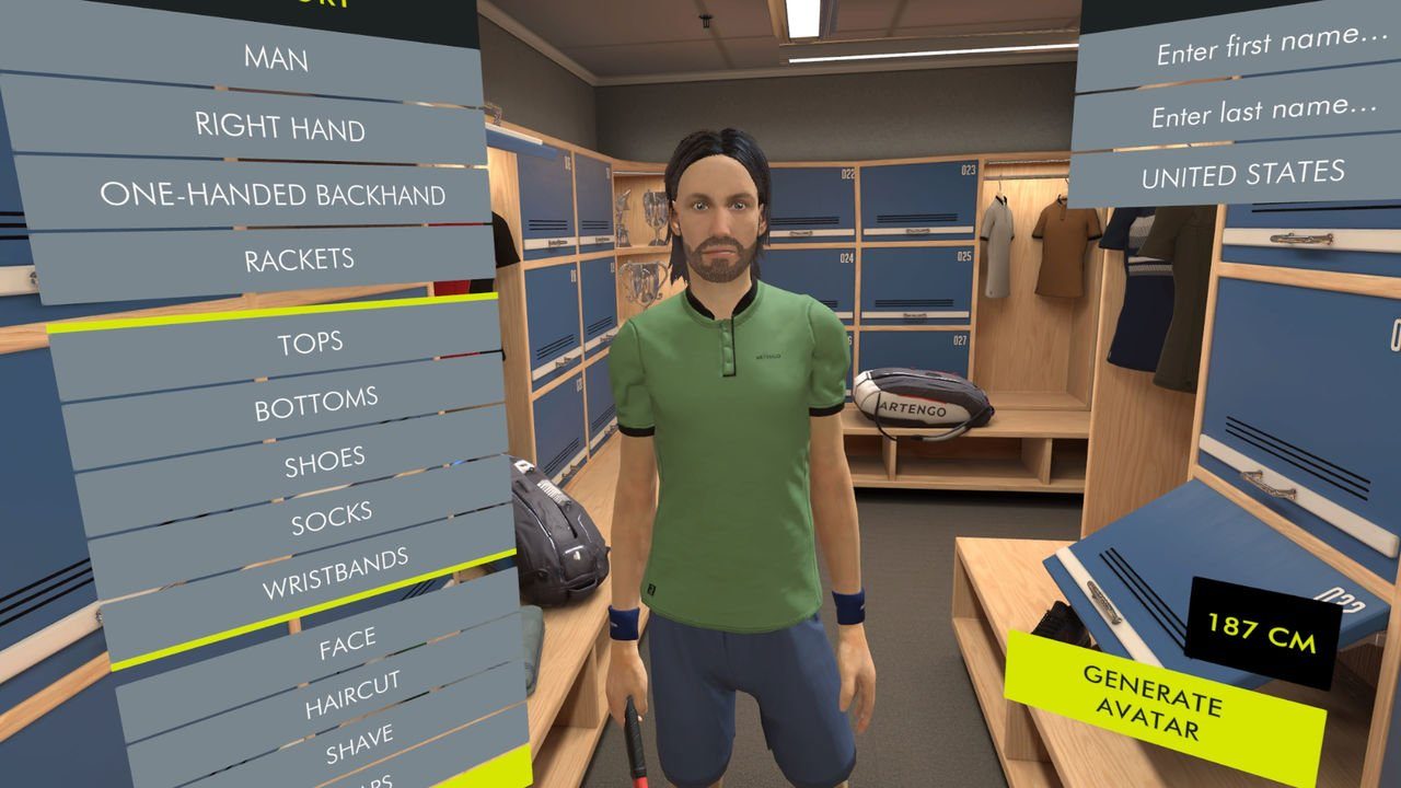 Tennis on Court (PS VR2) PlayStation 5
