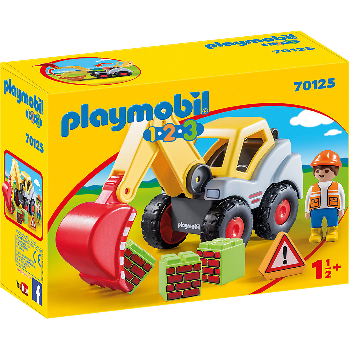 PLAYMOBIL® 70125 Schaufelbagger