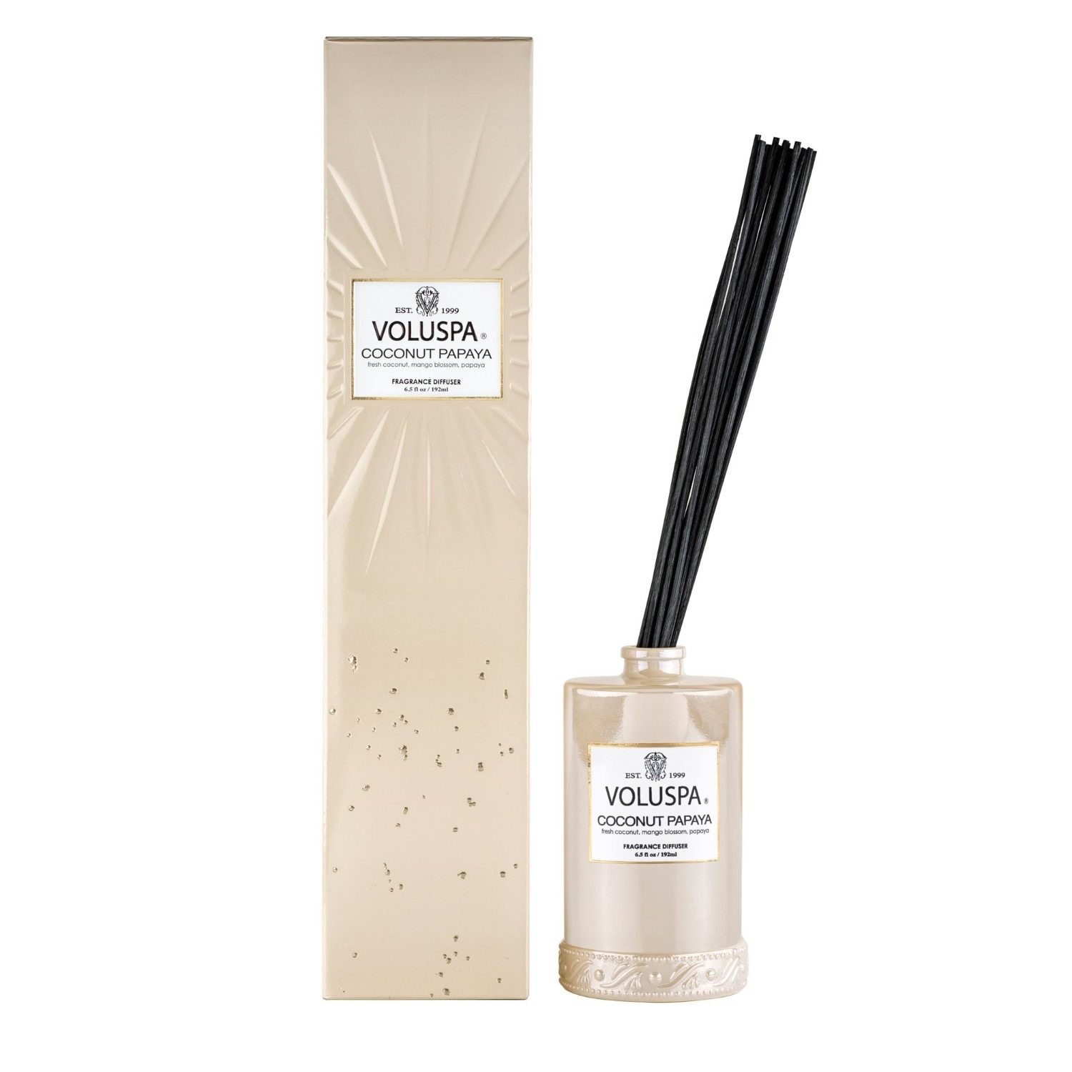 VOLUSPA Dyfuzor z patyczkami kokosowo-papowymi