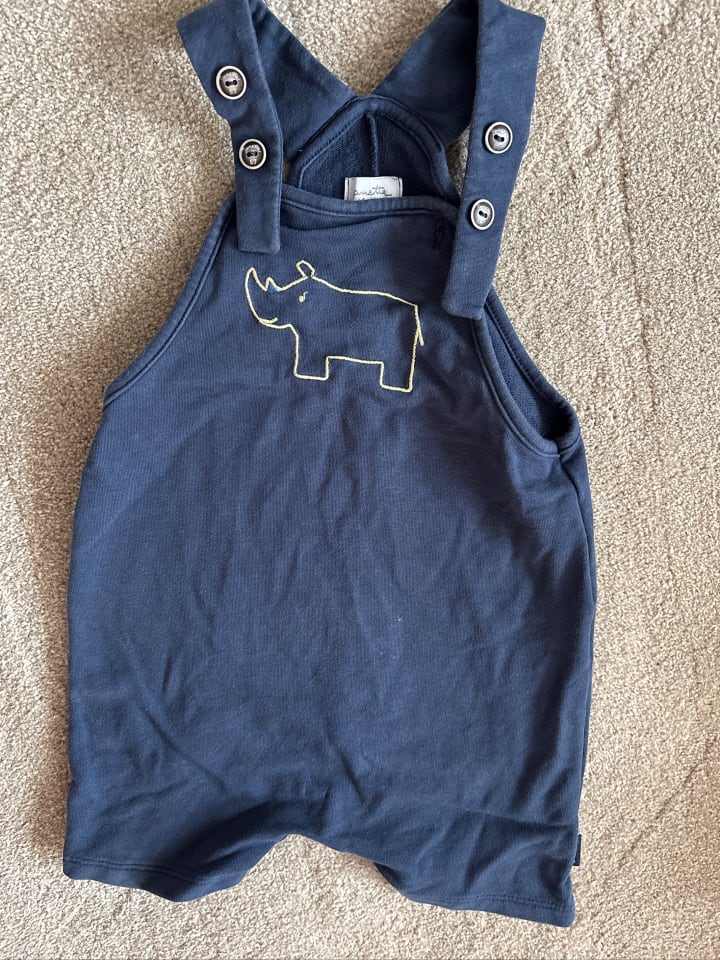 Sanetta Kidswear Latzhose in Dunkelblau günstig kaufen 80