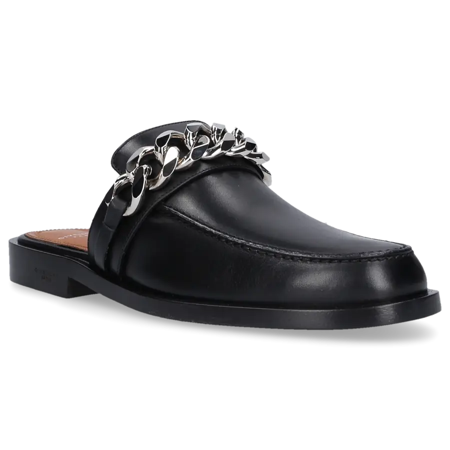 Givenchy - Slipper Kalbsleder - schwarz