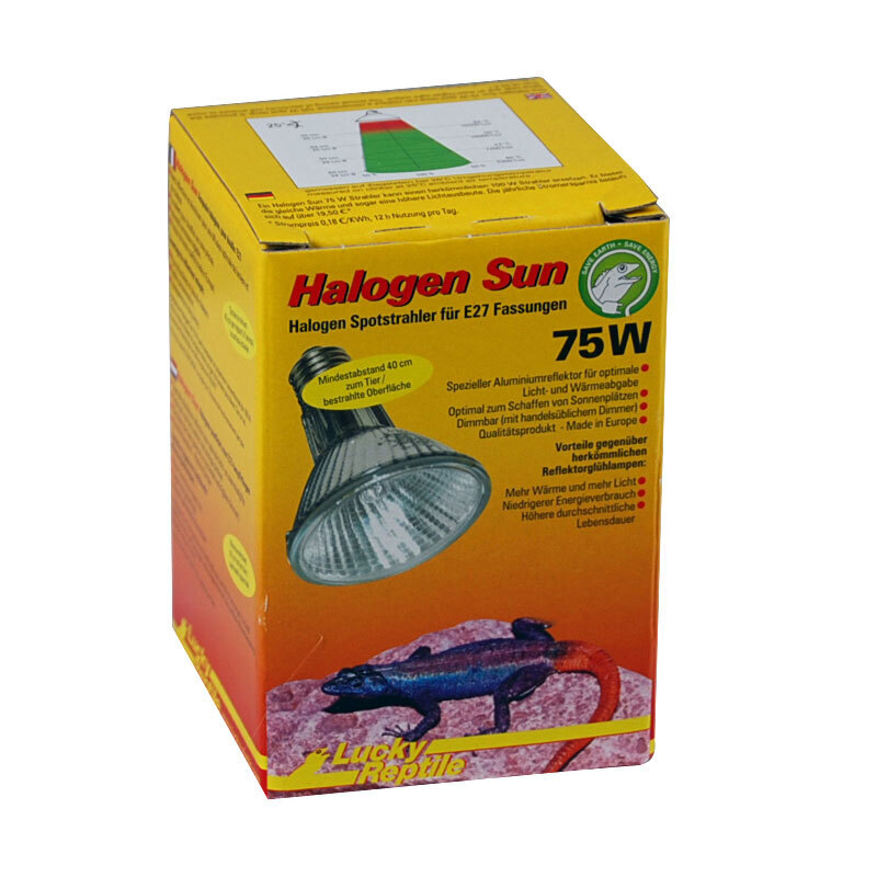 Lucky Reptile Beleuchtung Lucky Reptile Halogen Sun 75 W