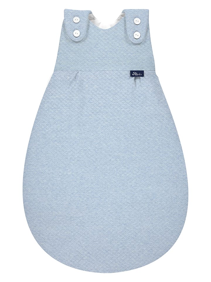 Alvi Außenschlafsack ''Quilt aqua'' in Hellblau günstig kaufen