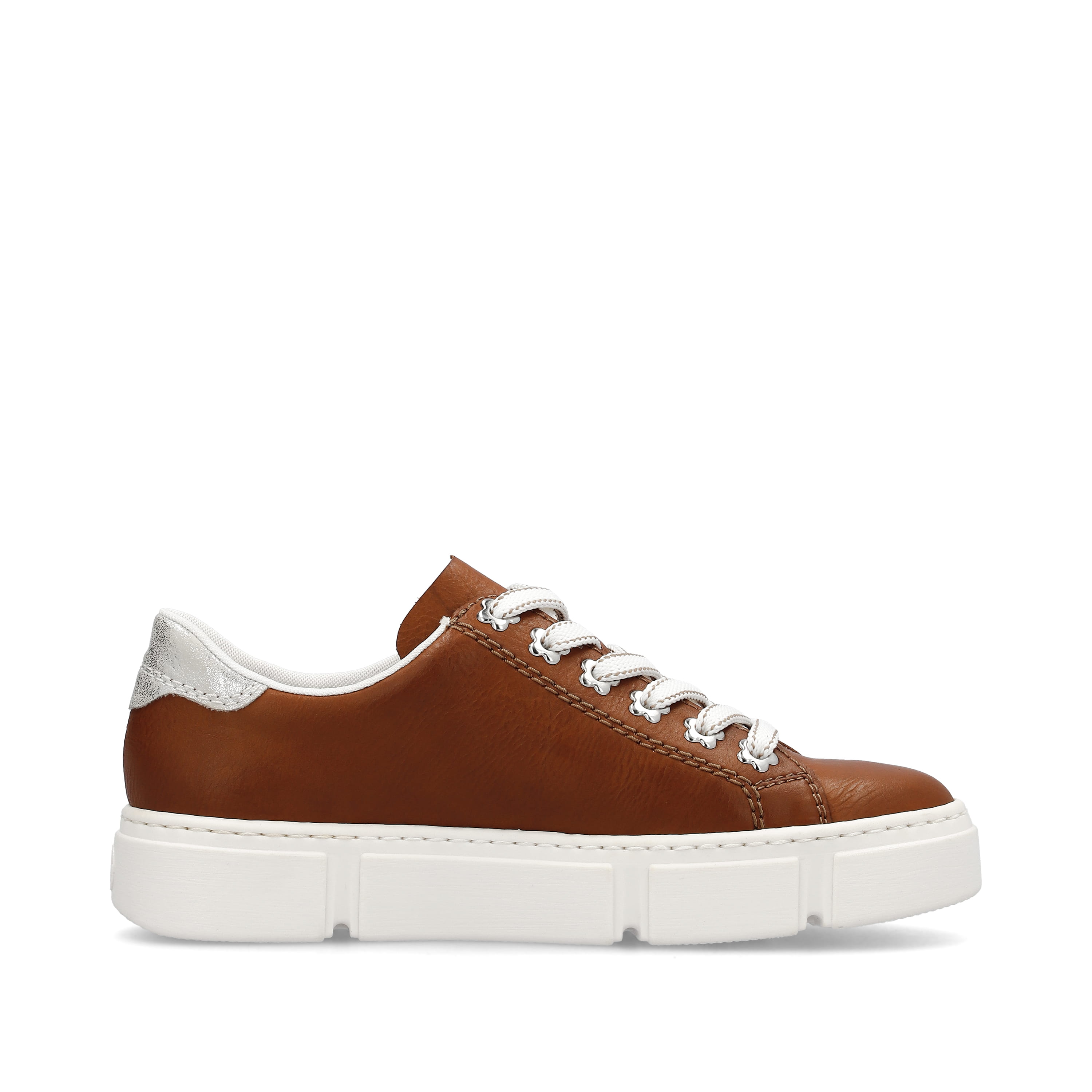 Rieker Damen Sneaker Low holzbraun
