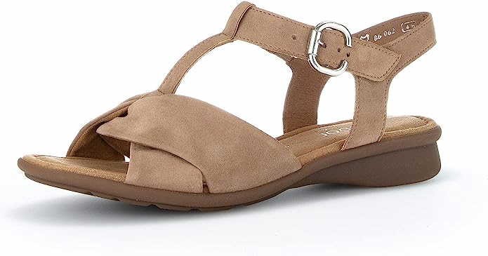GABOR Riemchen Sandalen beige Komfort Riemchensandalette, Beige