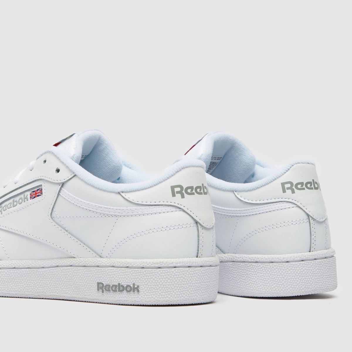 Reebok Club C 85 cipők fehér és szürke színben