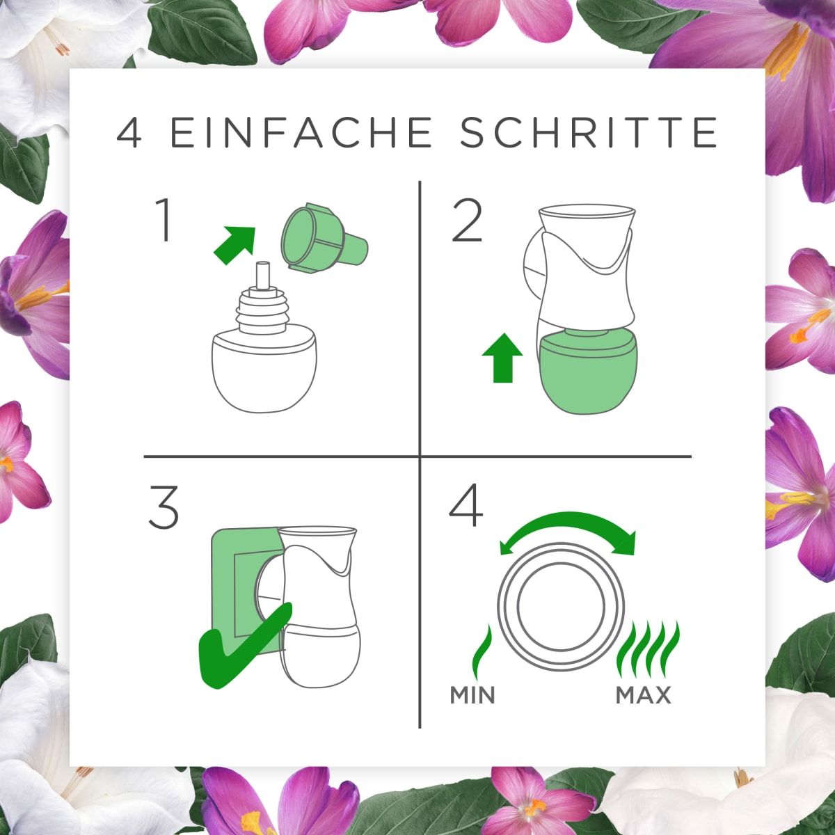 Lufterfrischer Duftstecker Seide & Lilienfrische Nachfüllpack, 19 ml