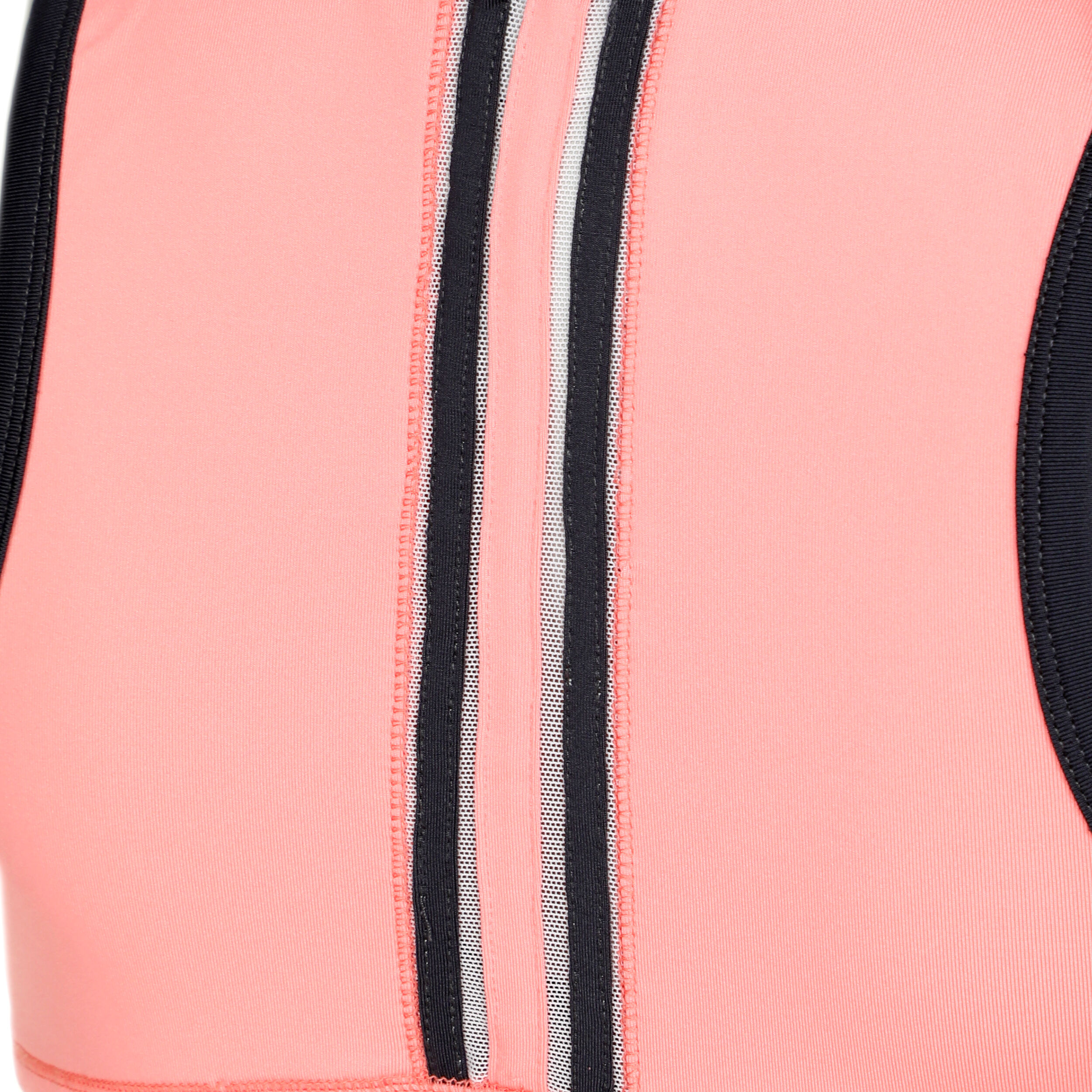 Olympian V-Neck Tank-Top Damen - Apricot, Schwarz