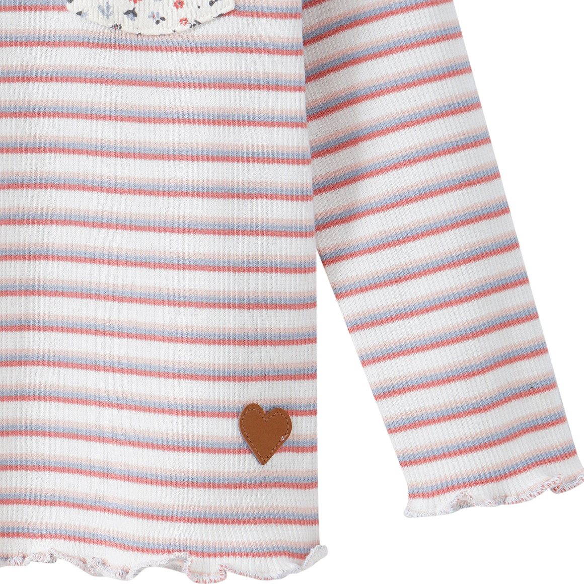 Baby Langarmshirt mit Stehkragen