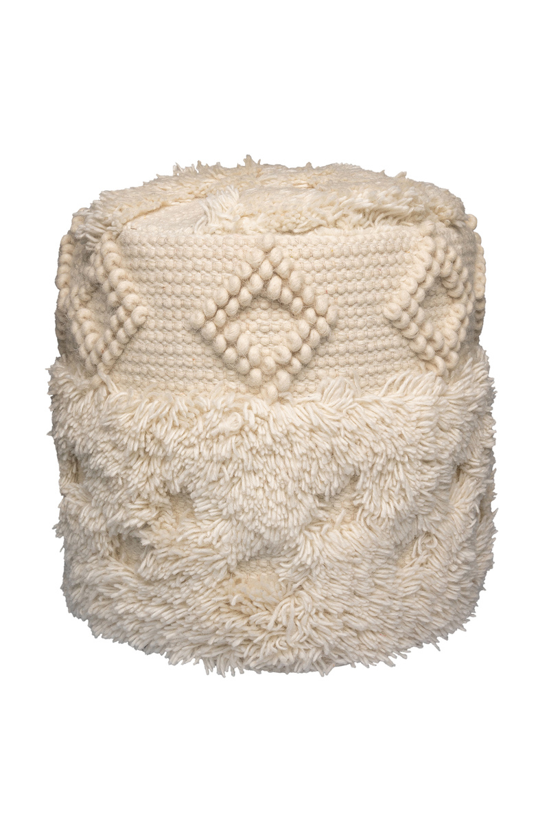 megusta Pouf Bohist 125 Natural 35cm x 35cm