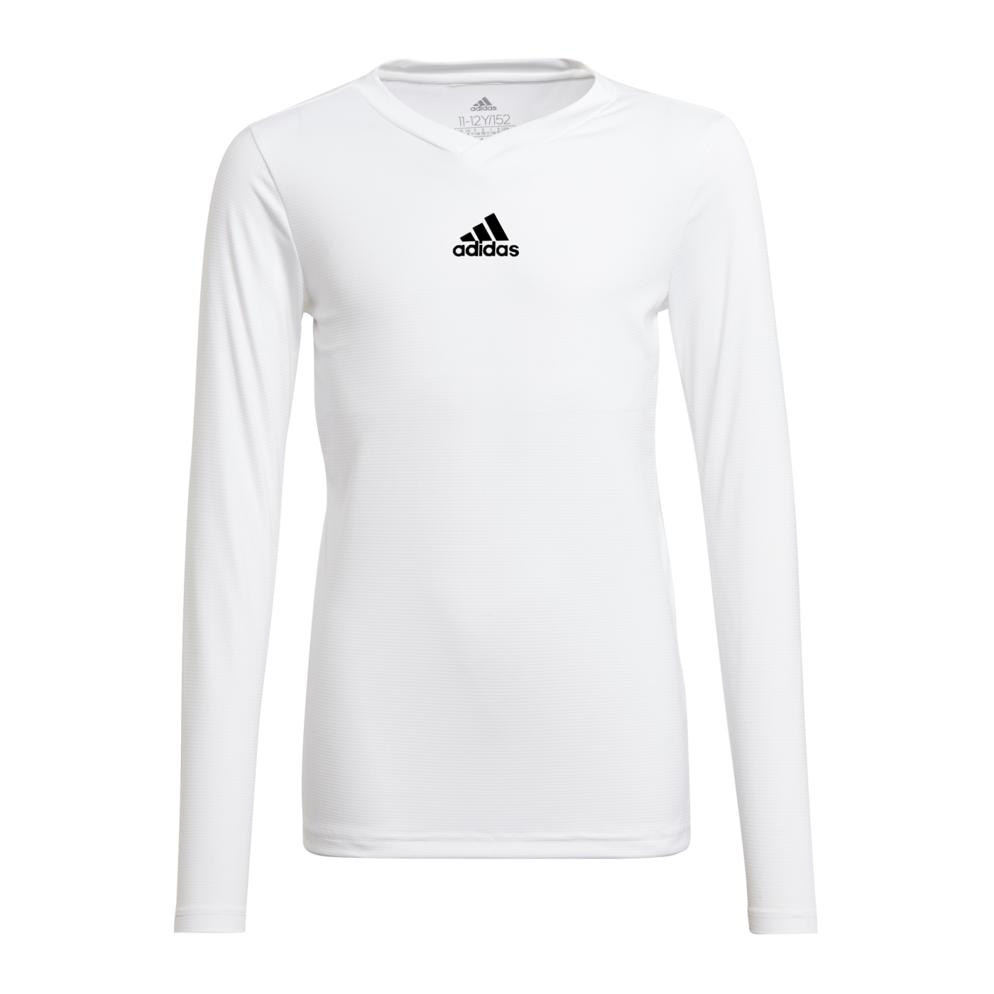 adidas Team Base Top langarm Kids Weiss