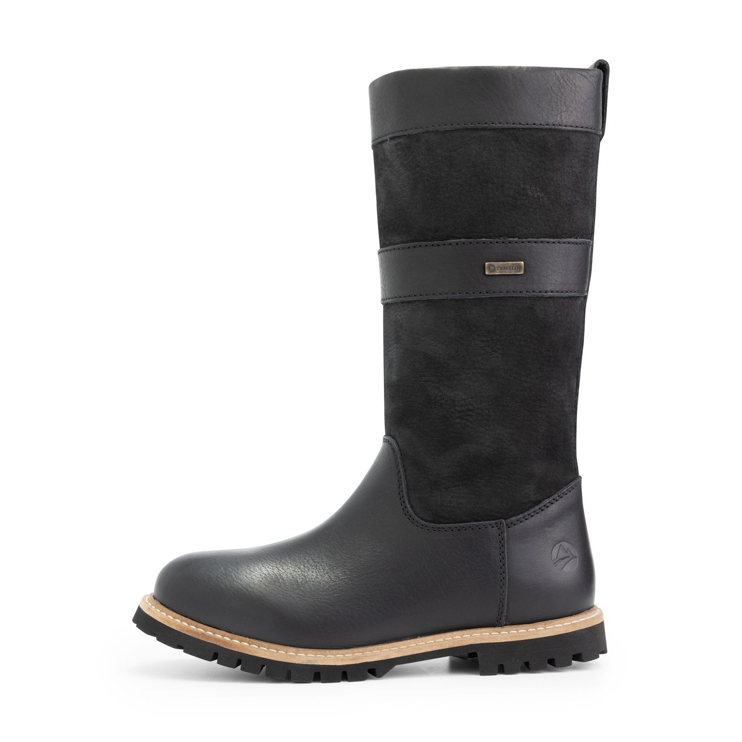 Travelin' Danmark schwarze Damen Outdoorstiefel
